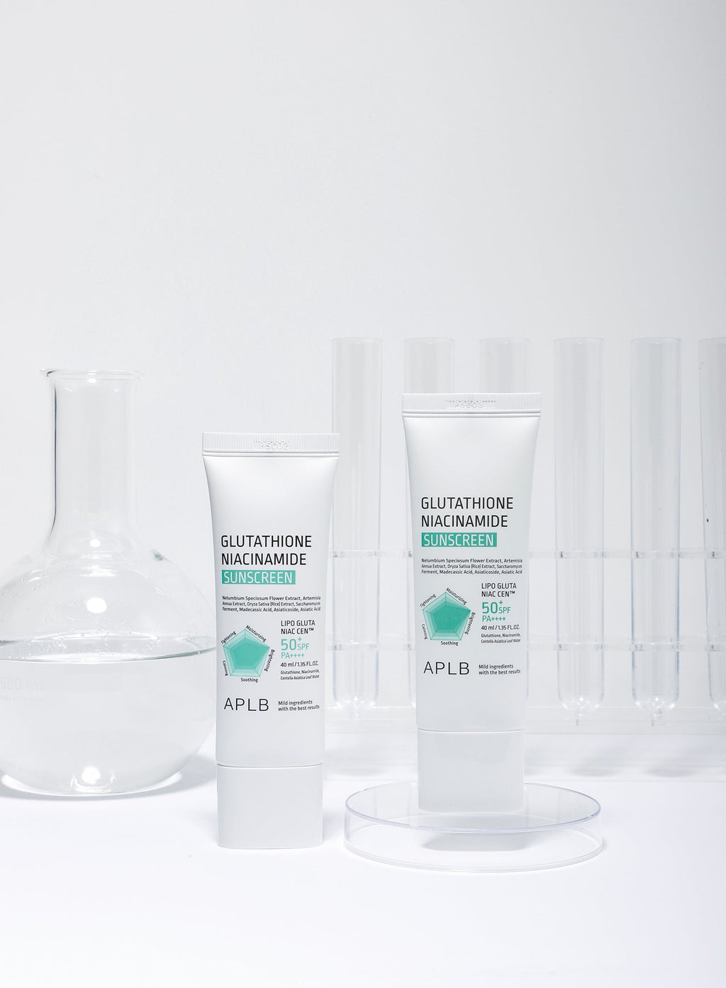 Glutathione Niacinamide Sunscreen (SPF50+ PA++++) Trio Set (40ml*3ea)