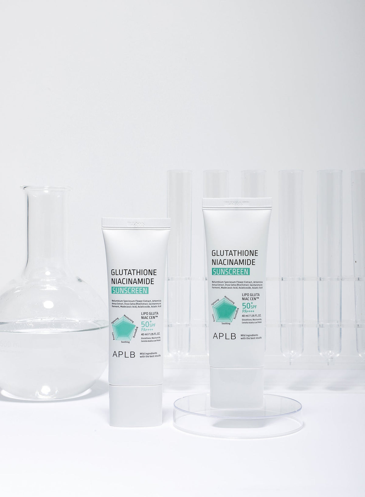 Glutathione Niacinamide Sunscreen (SPF50+ PA++++) Trio Set (40ml*3ea)