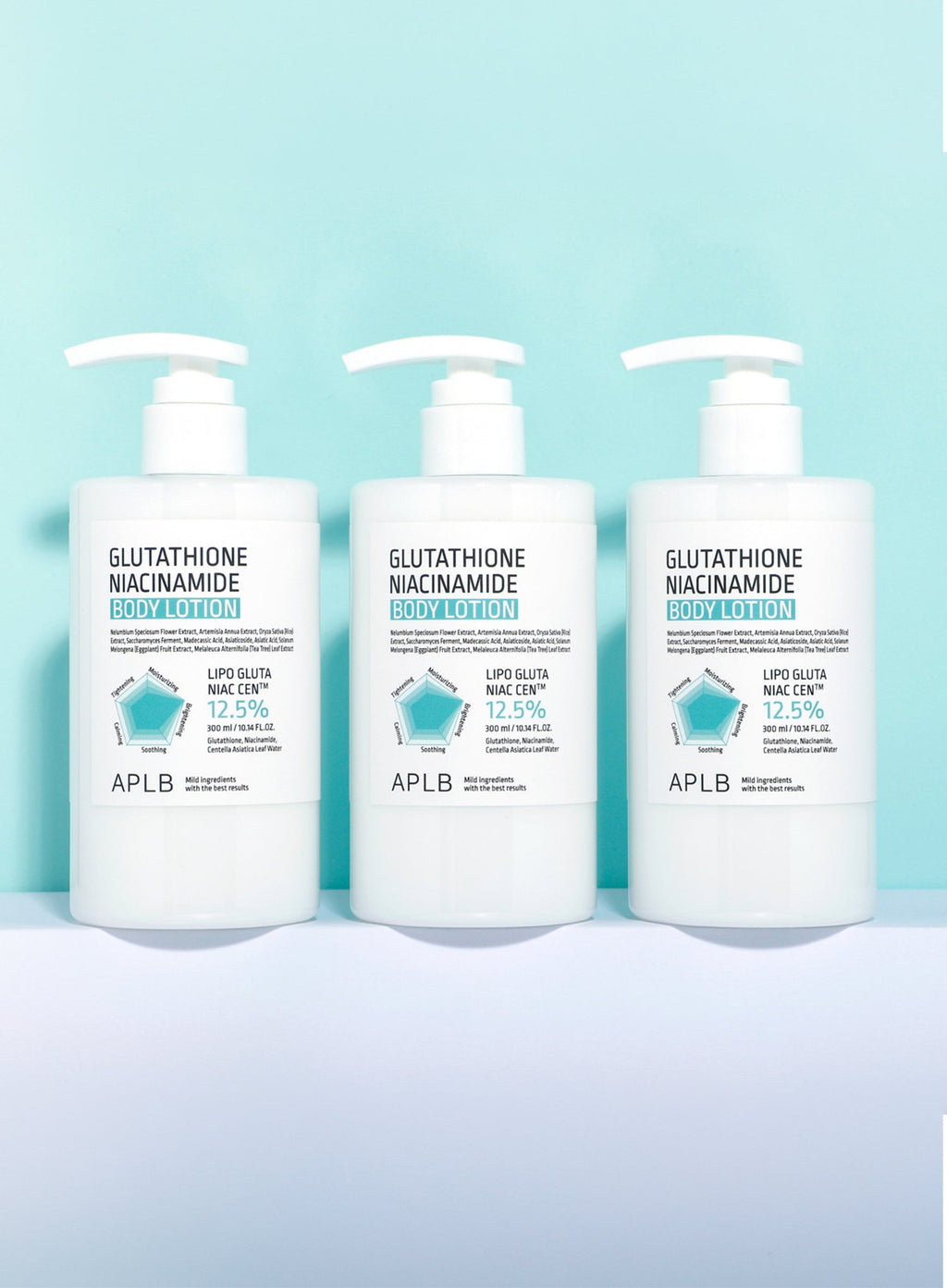 Glutathione Niacinamide Body Lotion (300ml)