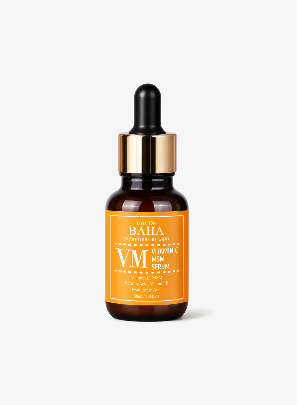 Vitamin C 5% MSM 1% Ferulic Acid Vitamin E Hyaluronic Acid Serum 30ml (VM)