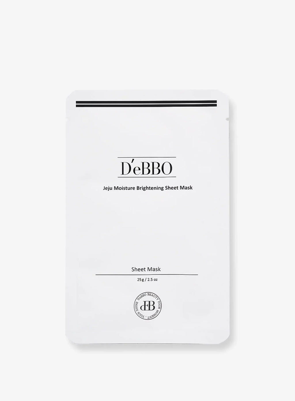 Jeju Moisture Brightening Sheet Mask (5ea / 25g)