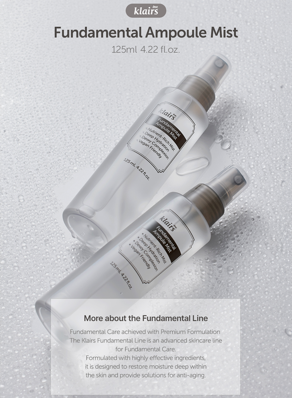 Fundamental Ampoule Mist Trio Set (125ml*3ea)