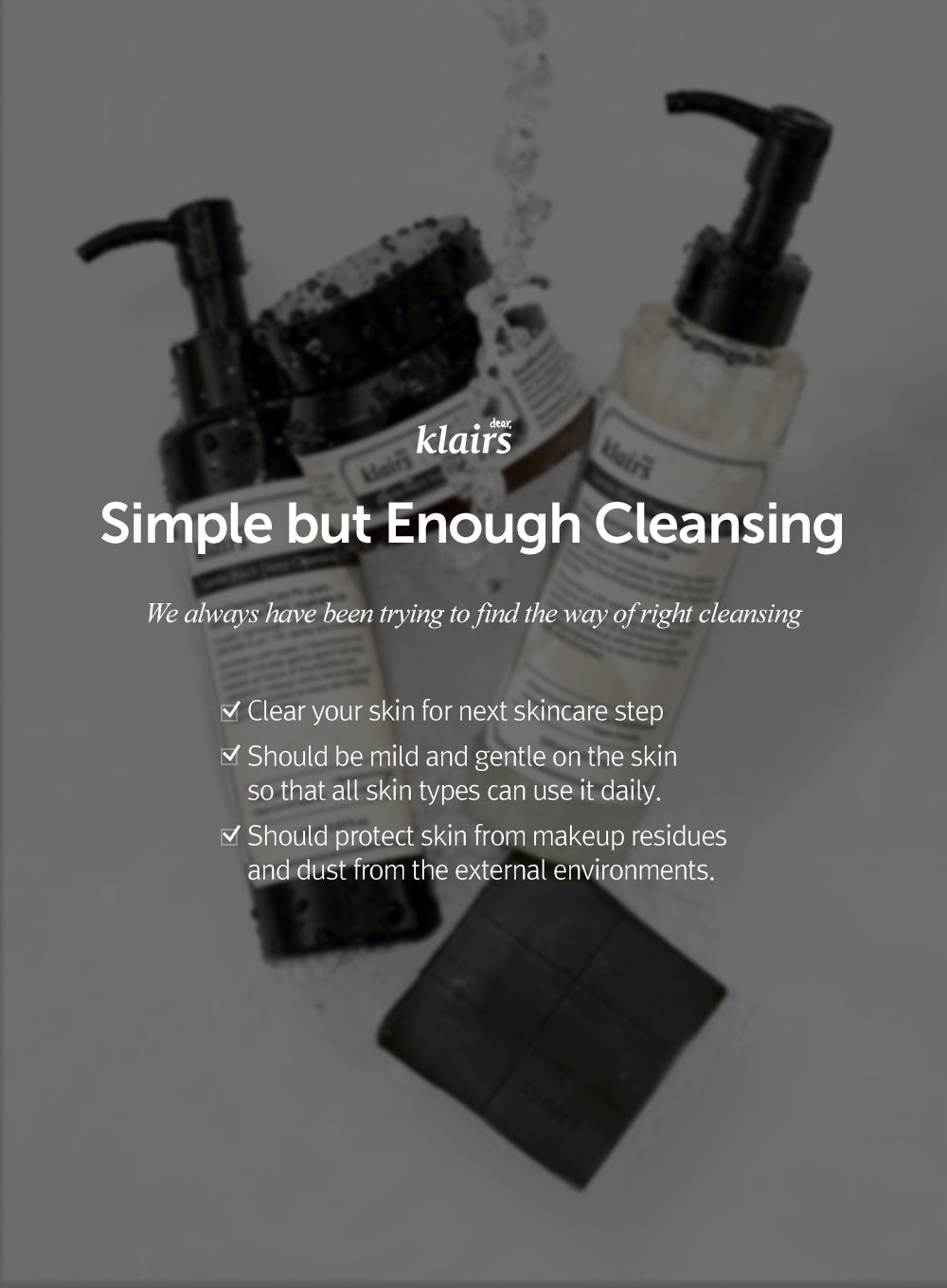 Gentle Black Deep Cleansing Oil (150ml)