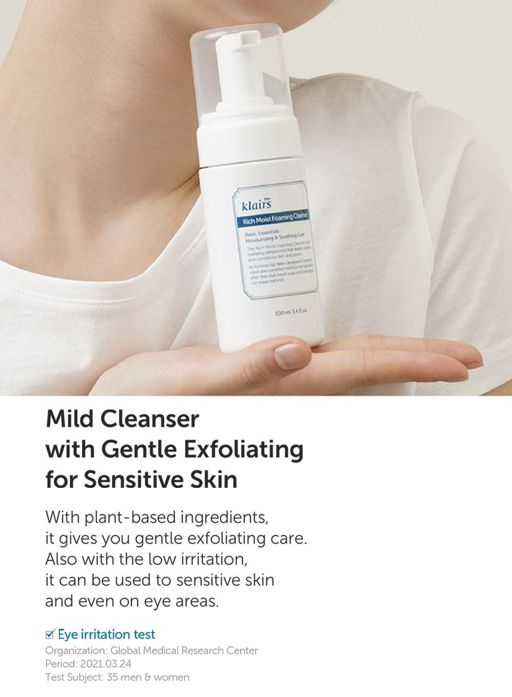 Rich Moist Foaming Cleanser Duo Set (100ml*2ea)