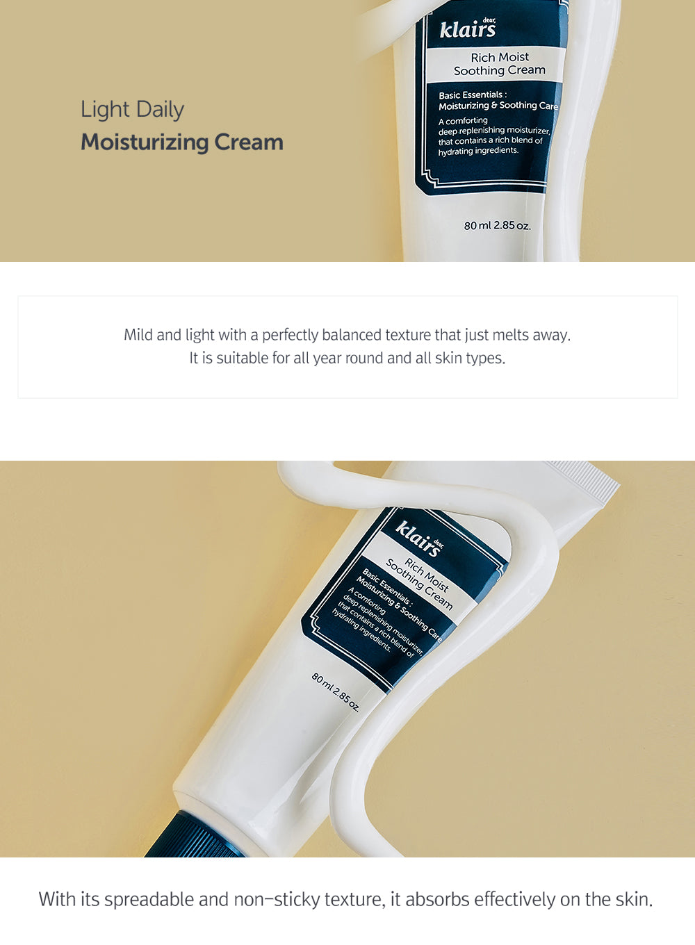Rich Moist Soothing Cream (80g)