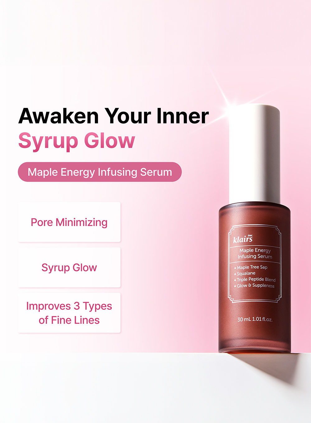 Maple Energy Infusing Serum Trio Set (30ml*3ea)