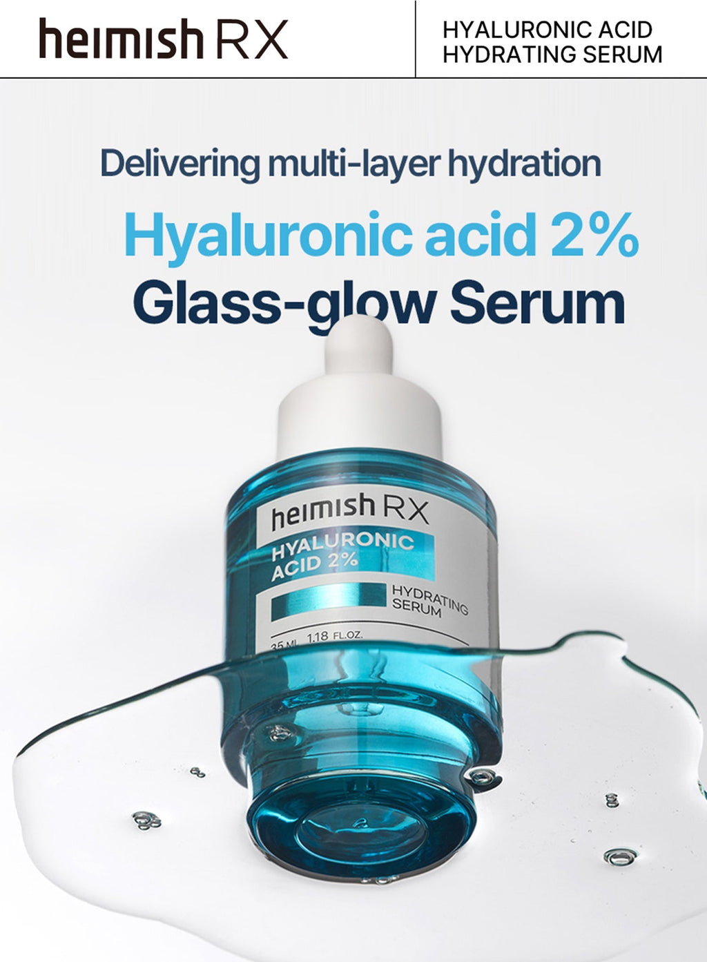 RX Hyaluronic Acid Hydrating Serum (35ml)