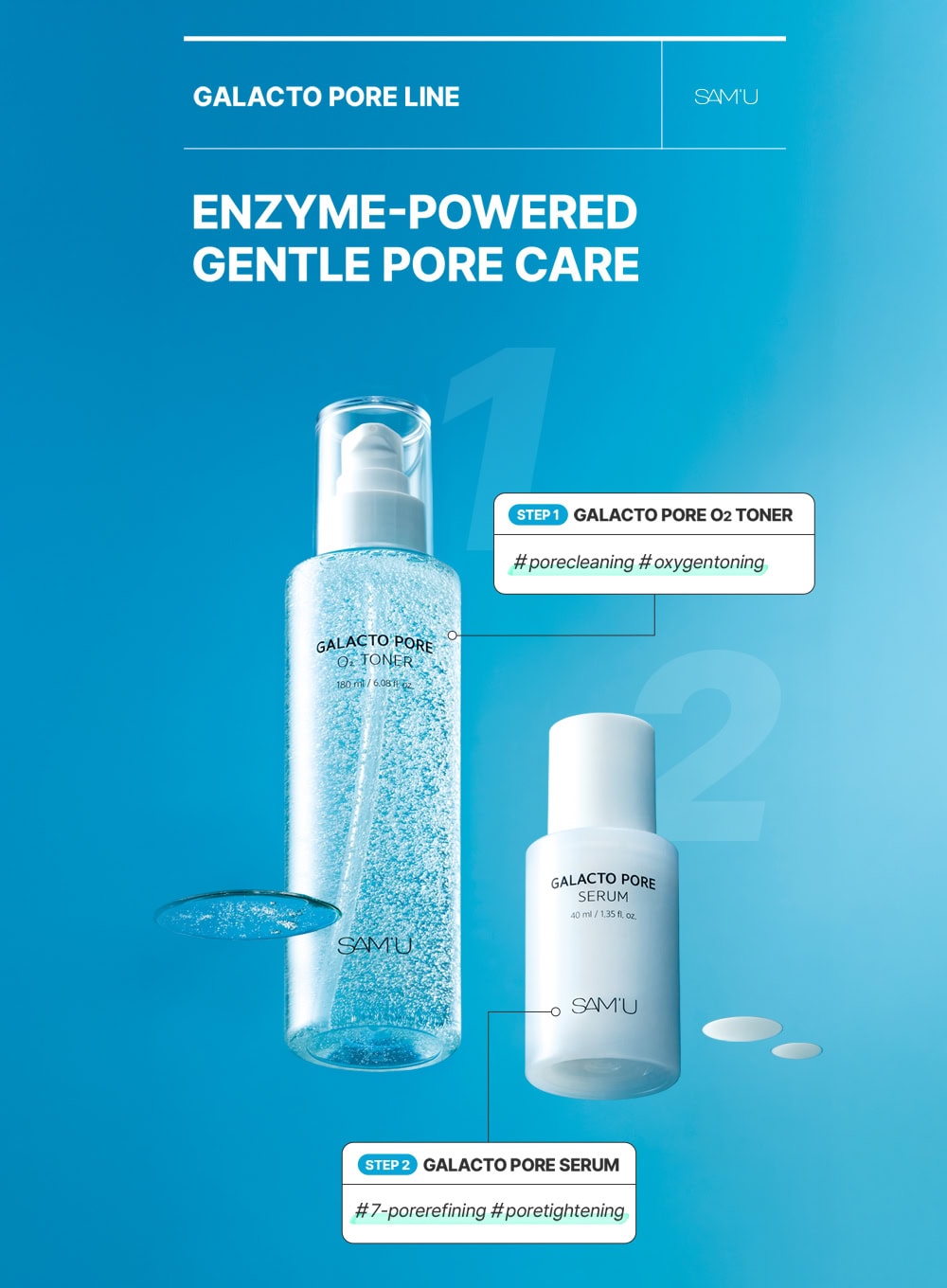 Galacto Pore O2 Toner (180ml)