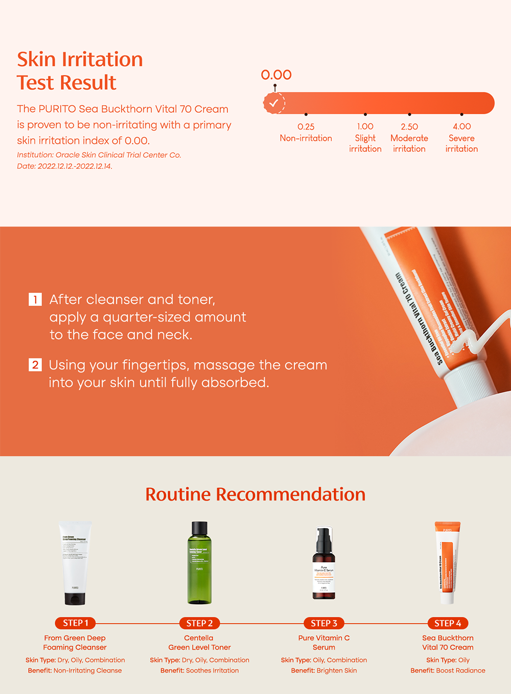 Sea Buckthorn Vital 70 Cream Trio Set (50ml*3ea)