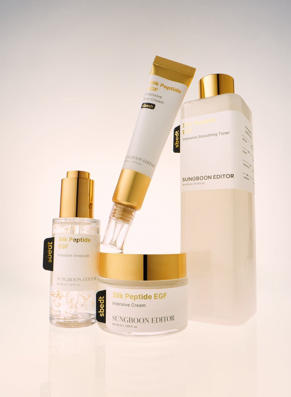 Silk Peptide EGF Intensive Smoothing Toner Duo Set (300ml*2ea)