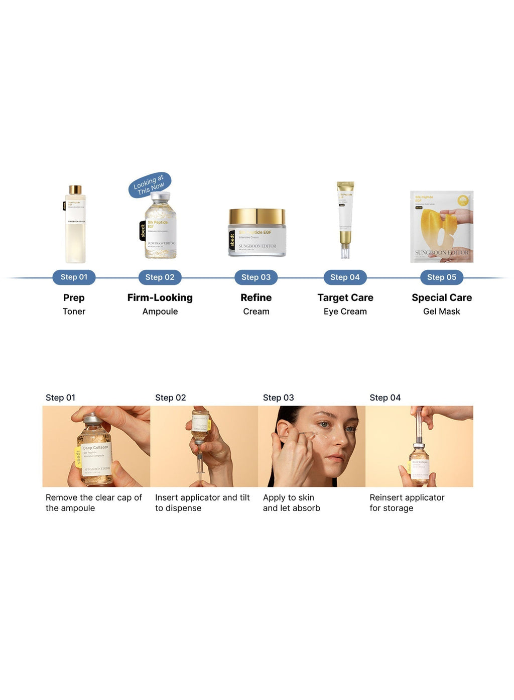 Silk Peptide EGF Intensive Ampoule Trio Set (35ml*3ea)