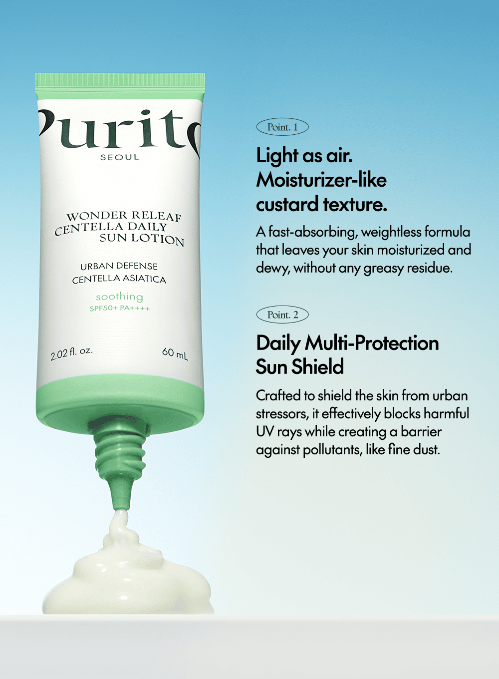 Wonder Releaf Centella Daily Sun Lotion Trio Set (60ml*3ea)