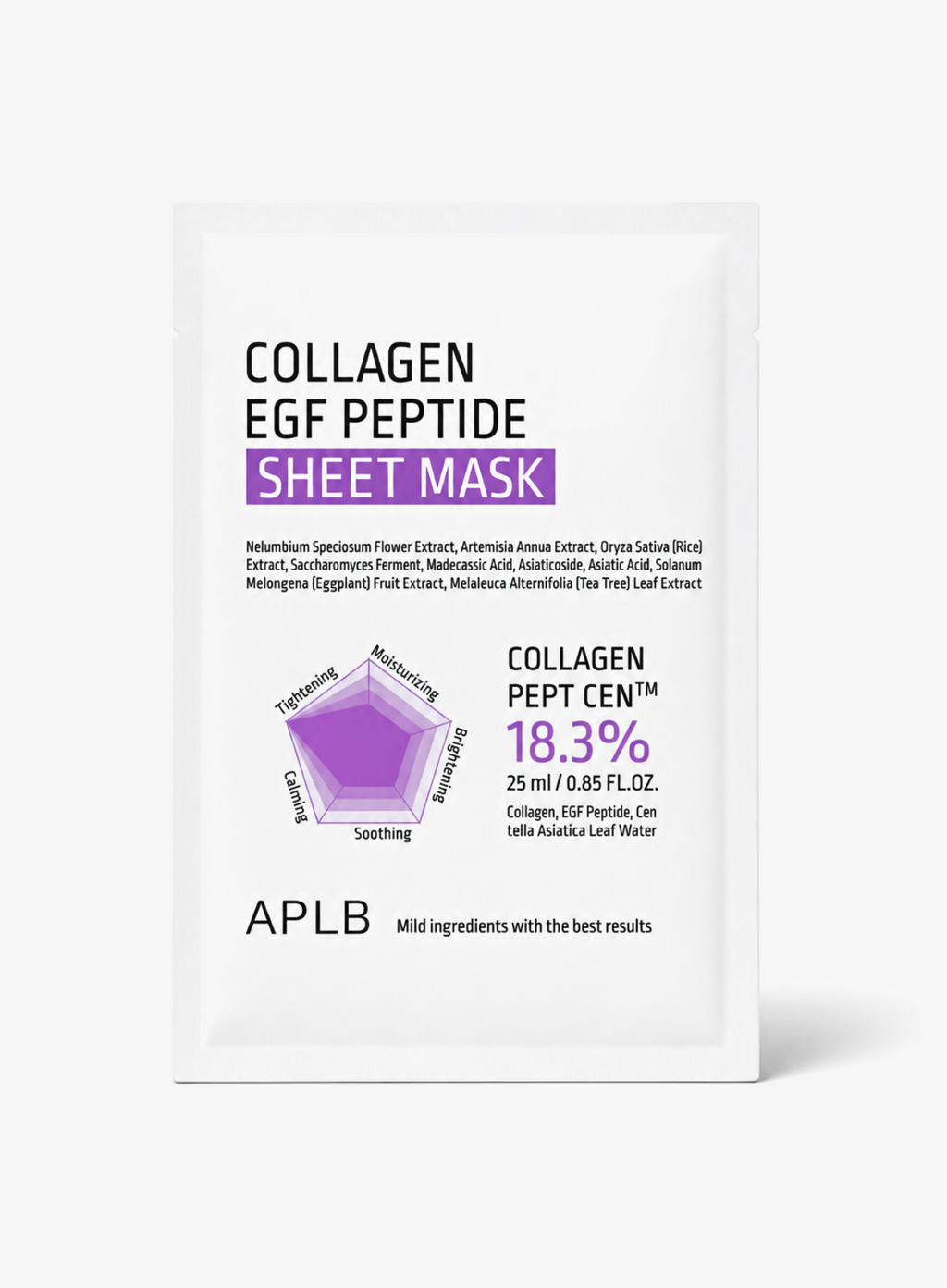 APLB Sheet Mask Variety Set (4 Types × 4 Sheets / 16 Sheets)
