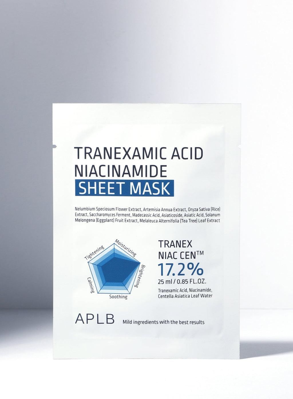 APLB Sheet Mask Variety Set (4 Types × 4 Sheets / 16 Sheets)