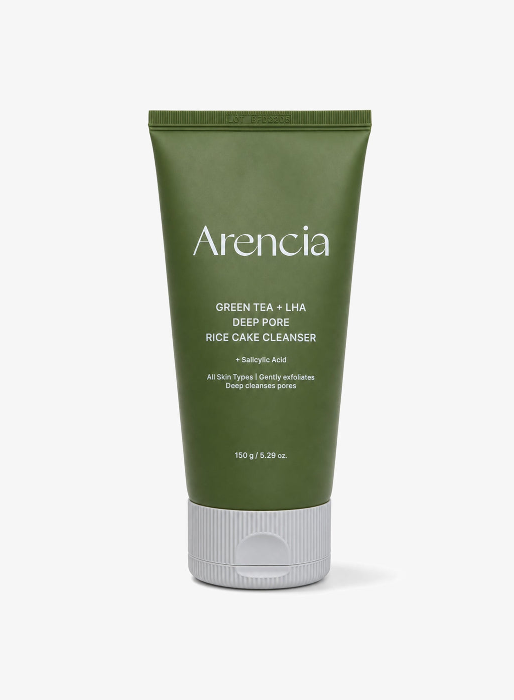 Green Tea + LHA Deep Pore Rice Cake Cleanser (150g)