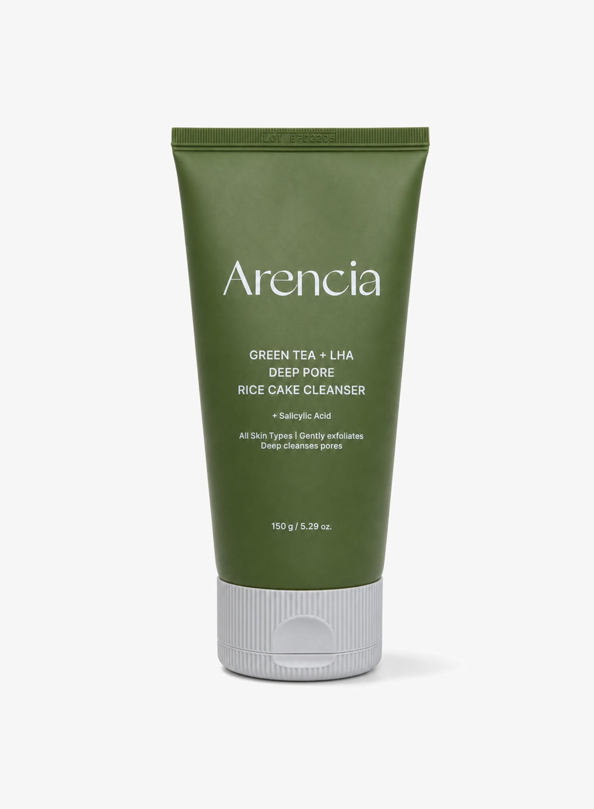 Green Tea + LHA Deep Pore Rice Cake Cleanser (150g)