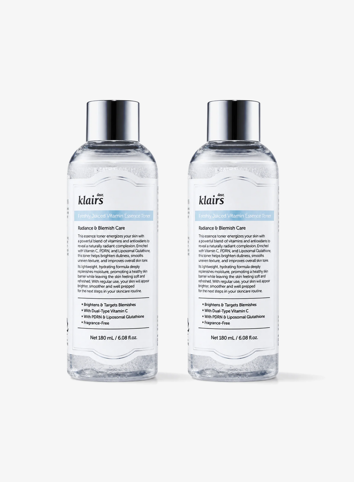 Freshly Juiced Vitamin Essence Toner Duo Set (180ml*2ea)