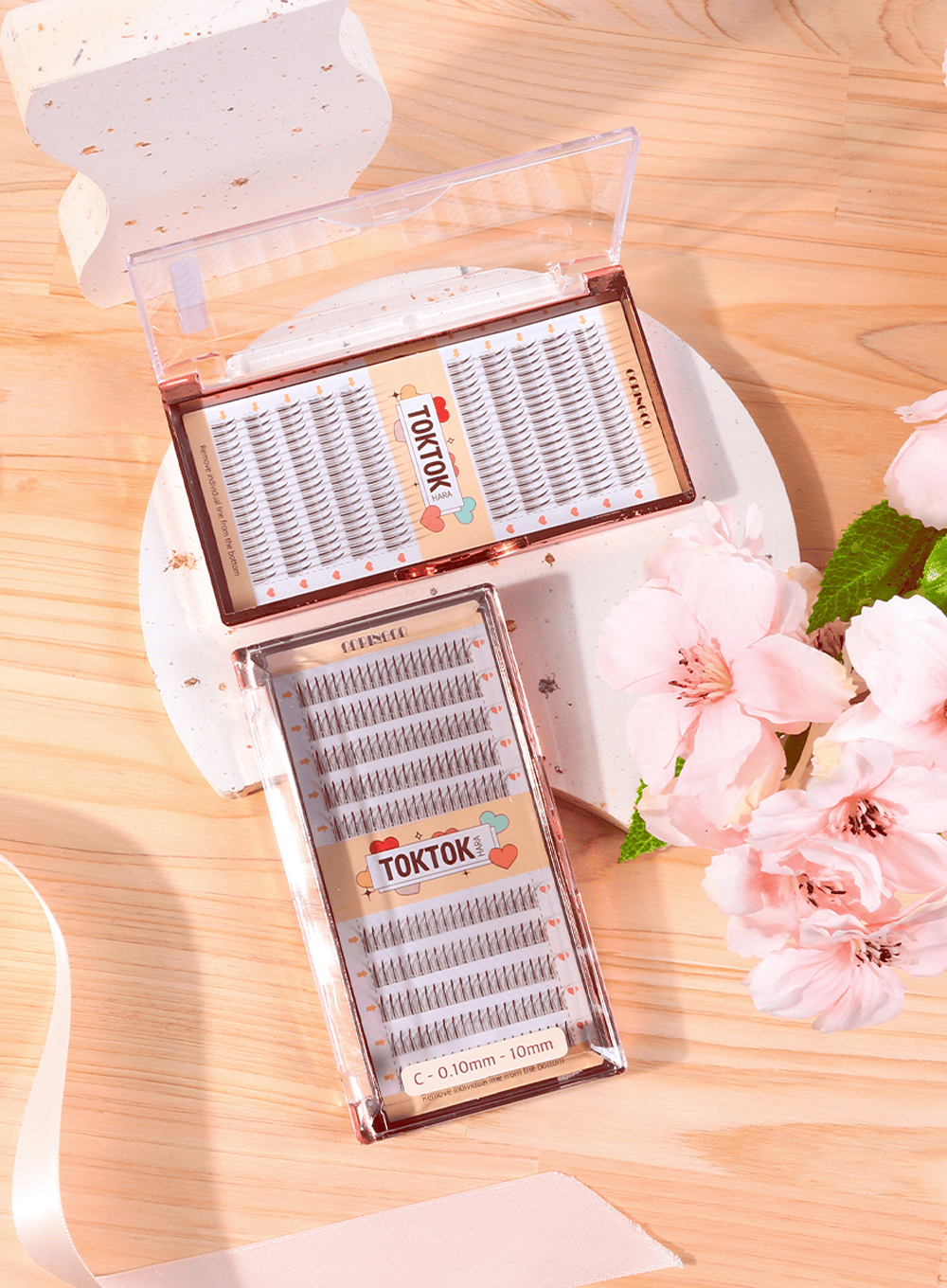 TOKTOKHARA Filter Eyelash - Brown (200pcs)