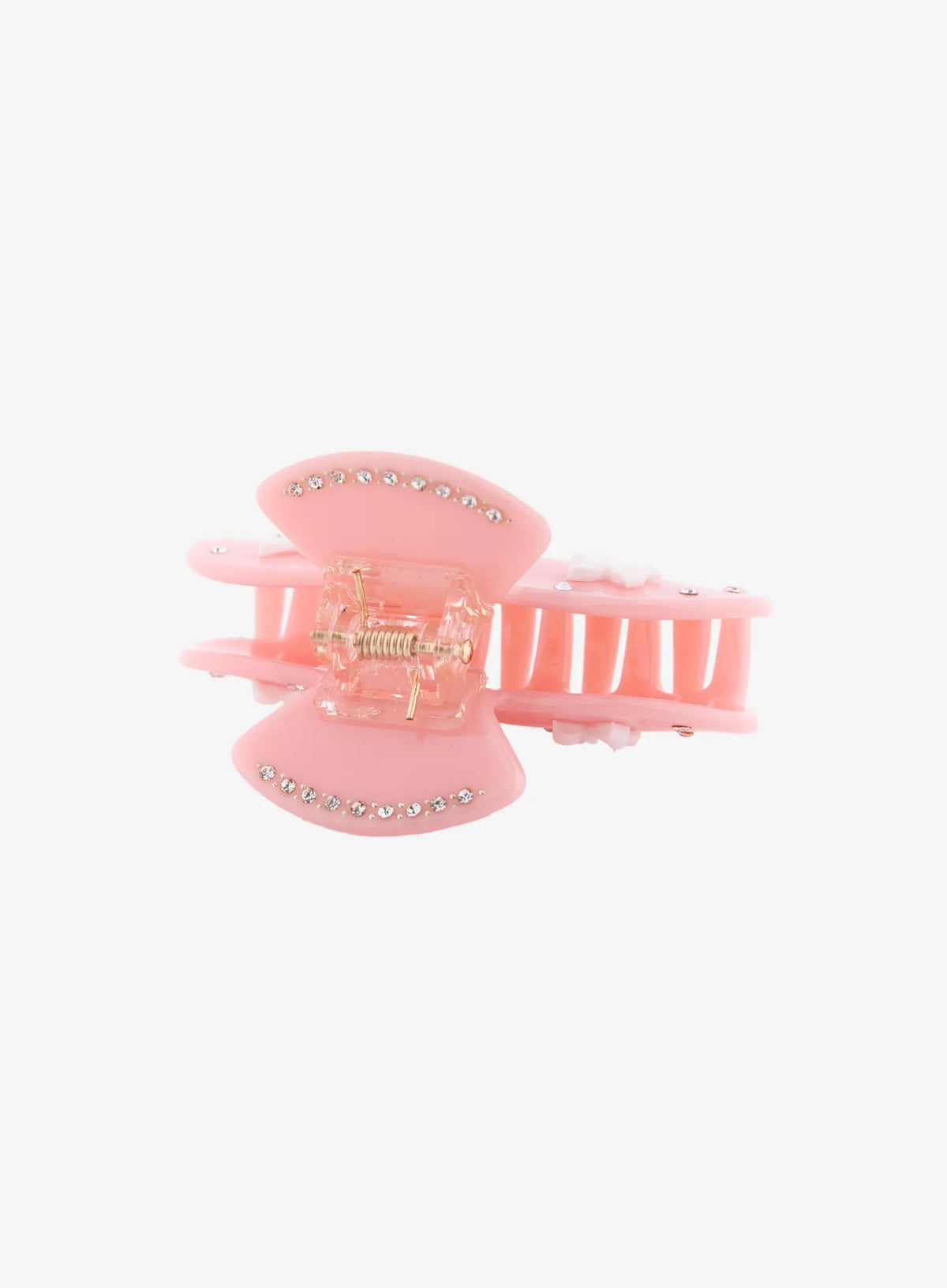 Pink Ribbon Jewel Hair Pin IL530