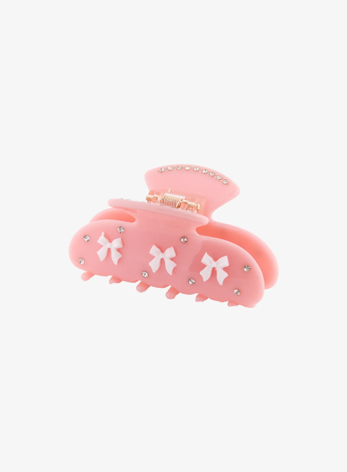 Pink Ribbon Jewel Hair Pin IL530