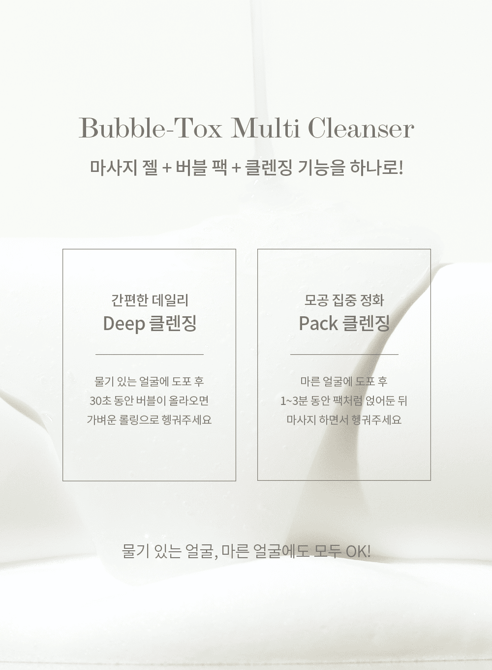 Panthenol Repair Bubble Cleanser (200ml)