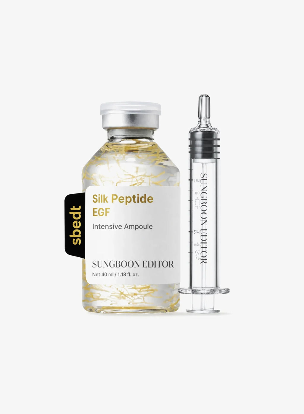 Silk Peptide EGF Intensive Ampoule & Gold Mask Set (4 Sheets)