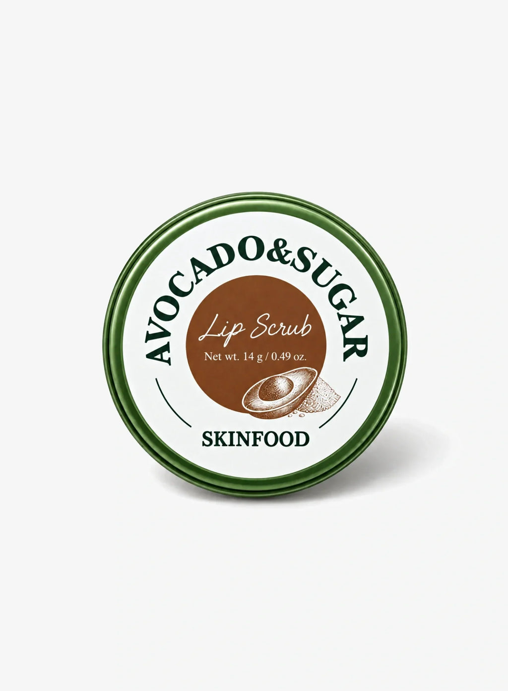 Avocado & Sugar Lip Scrub (14g)