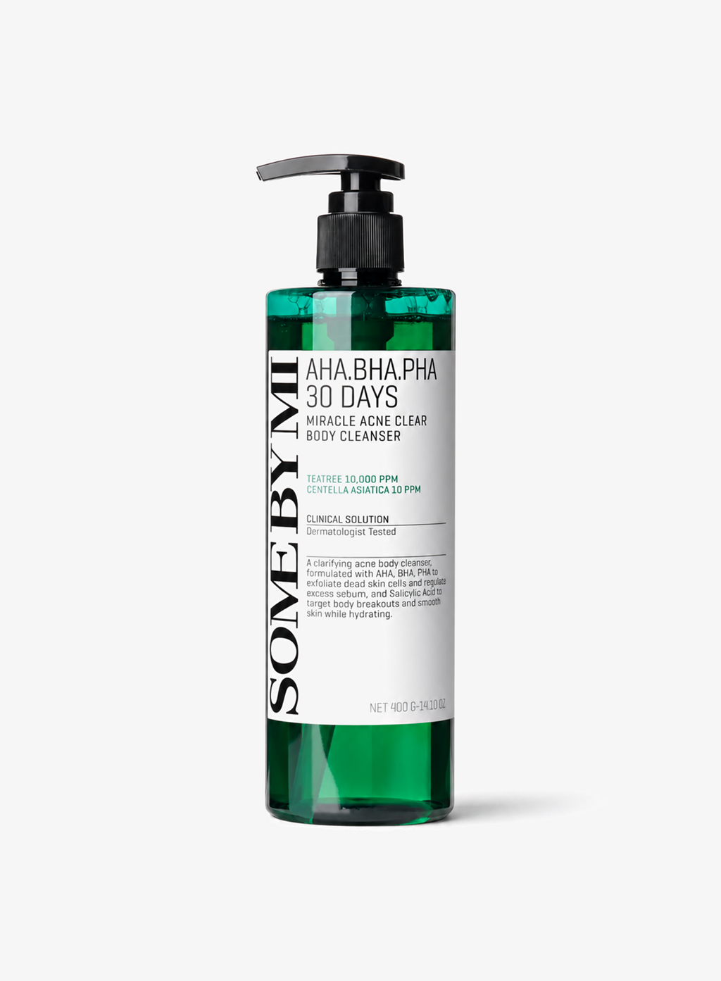 AHA, BHA, PHA 30 Days Miracle Acne Clear Body Cleanser (400g)