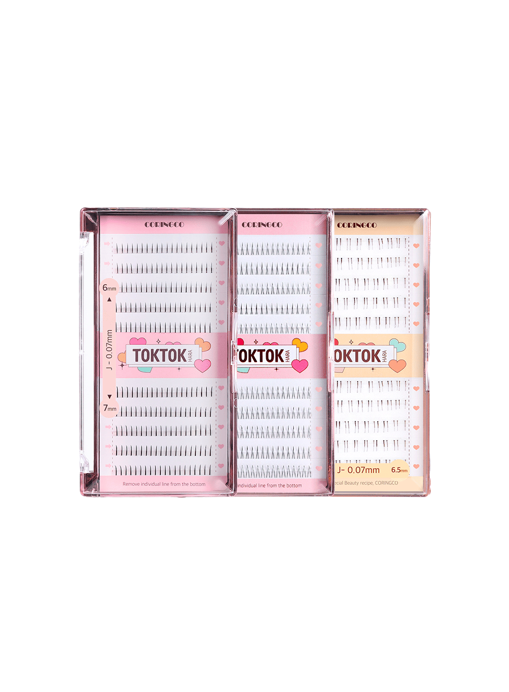 TOKTOKHARA Filter Eyelash Under (110pcs, 200pcs)